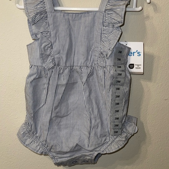 Carter's Other - Carter's Navy Striped Bodysuit